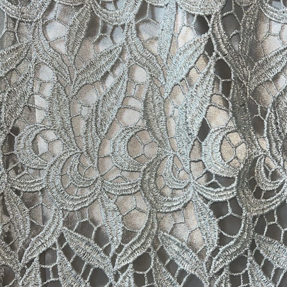 Tahari Gray Formal Suit Lace Sirt Size 8P  NWT - Picture 11 of 16